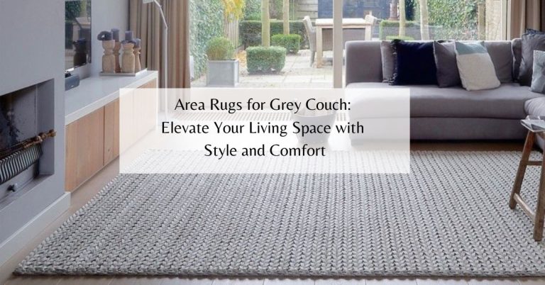 Area Rugs Options for Grey Couch